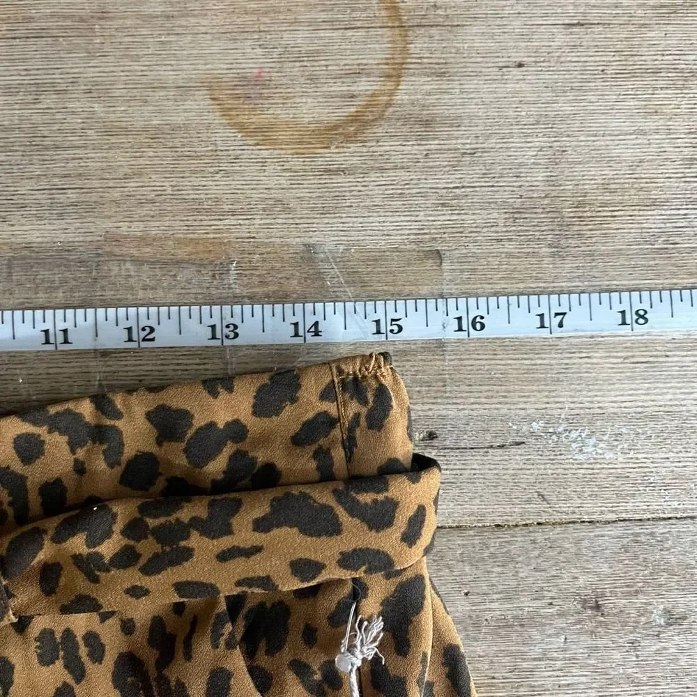 NWT A New Day Leopard Shorts size medium animal print cheetah - Picture 5 of 7